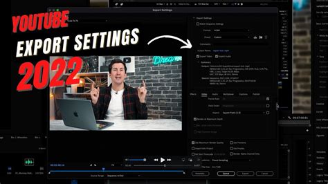 premiere export settings|Premiere Pro: YouTube Export Settings for High .